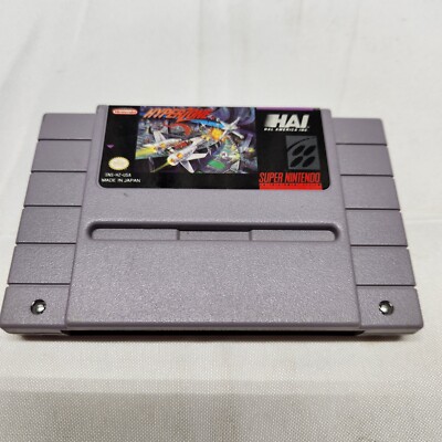 HyperZone (Super Nintendo SNES, 1991) Authentic Game Cartridge Cleaned & Tested