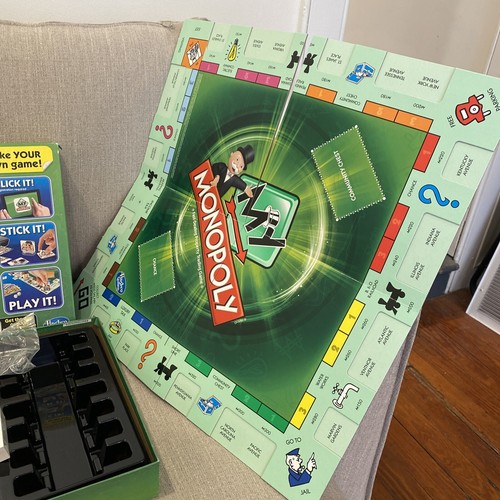 Hasbro My Monopoly Make Your Own Board Game Complete Open Box Never Played