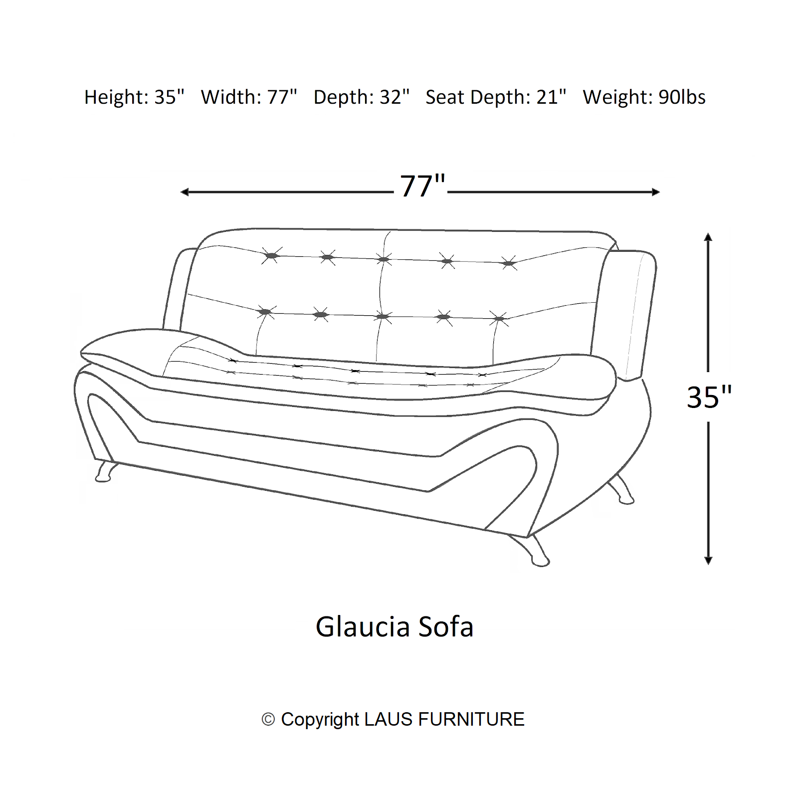 NEW Sofa Loveseat Set Black Red Leather Gel 2PC Modern Living Room Furniture 