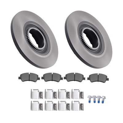Disques + Plaquettes Frein Arrière for Ford Transit Custom 2012-2023 2013002