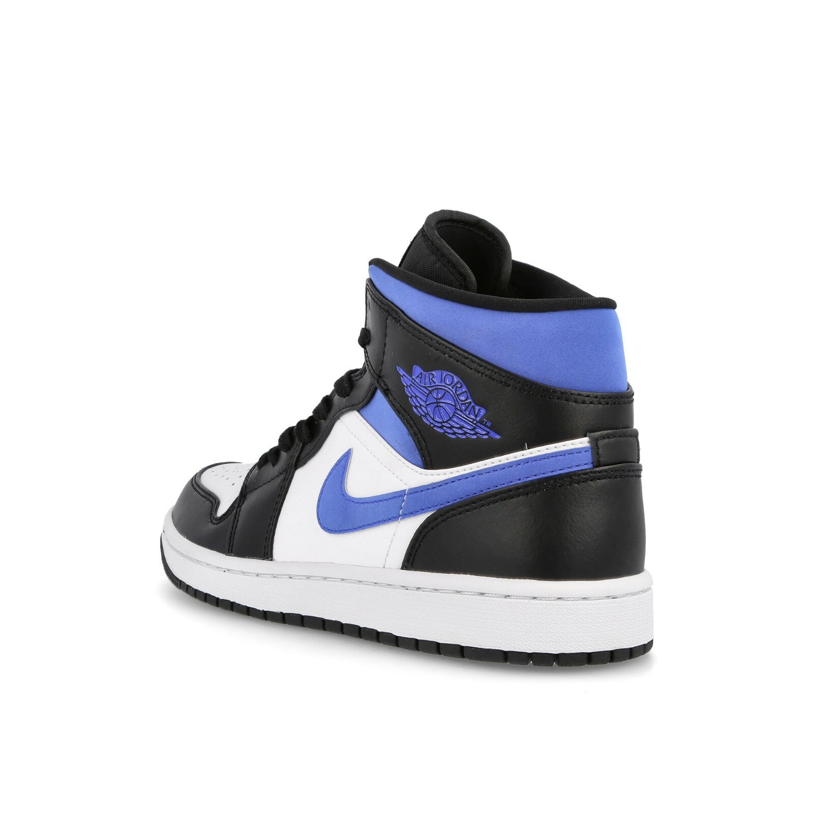 air jordan 1 mid racer blue white