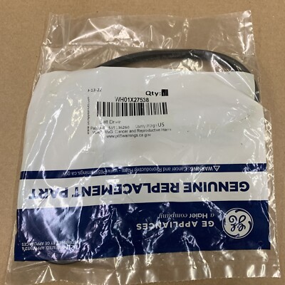GE WH01X27538 Washer Replacement Drive Belt - Black New OEM Genuine(D15)