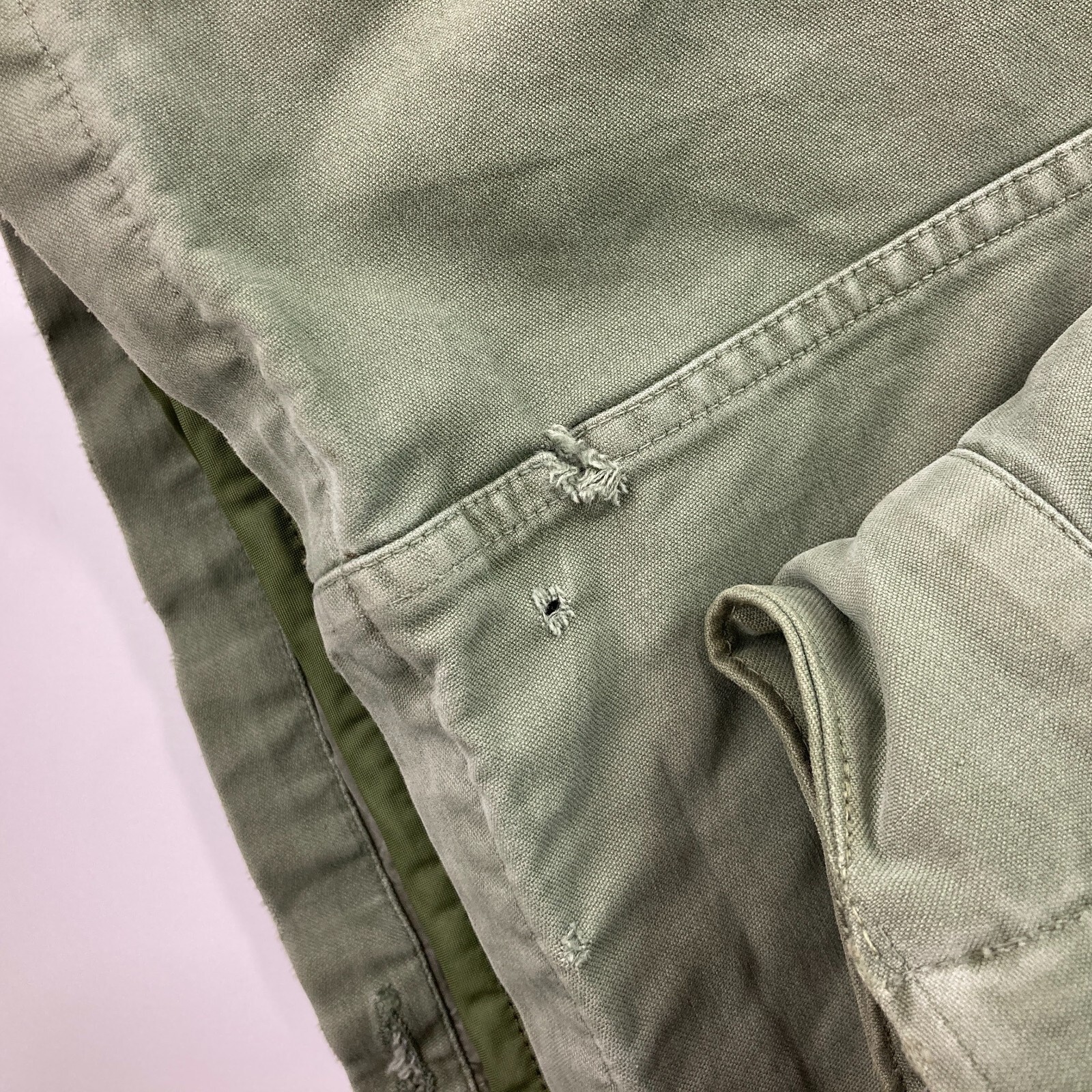 Vintage US Army Ranger Field Jacket Coat Olive