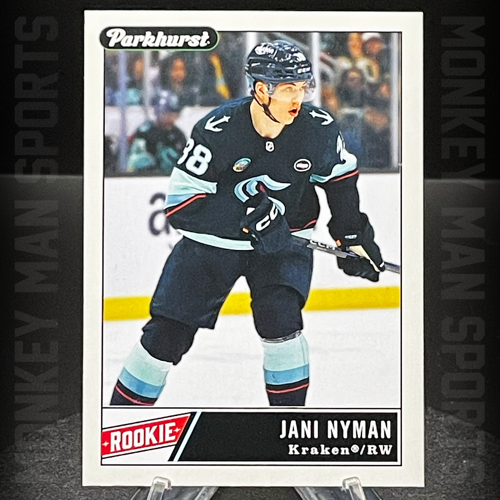 2025-26 Parkhurst - Jani Nyman Rookie RC - #219 KRAKEN MINT