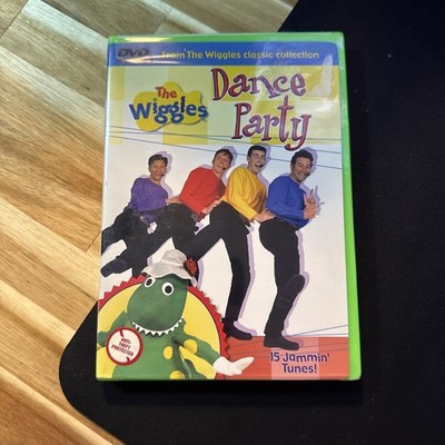 The Wiggles Dance Party 240187 Green Plastic DVD Childrens / LOOSE disc