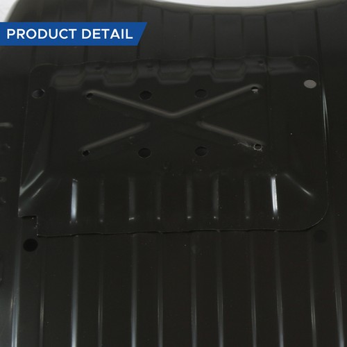 Fit For 1999-2004 Jeep Grand Cherokee Fuel Tank Skid Plate Cover w/ Straps Black