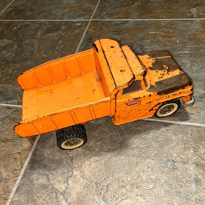 1960s Tonka Toys Mound Minn Tonka Orange Dump Truck Mound MN