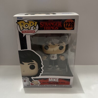 Funko Pop! Vinyl Stranger Things Mike #1239 Brand New Never Opened Hellfire Club