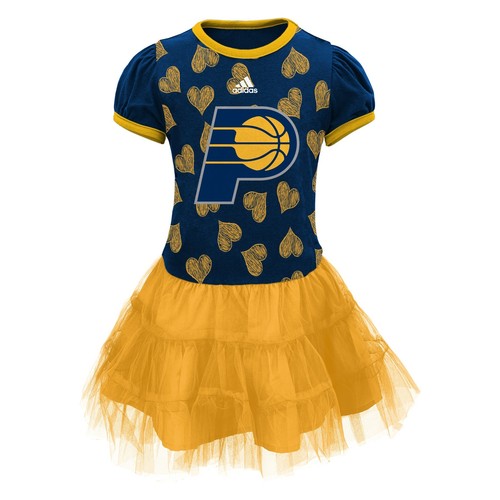 Платье-пачка Adidas NBA для малышей Indiana Pacers Love to Dance для девочек