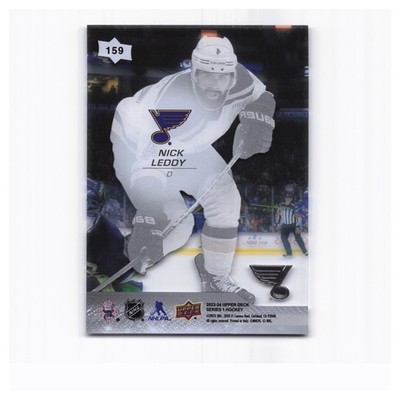 2023 Upper Deck Series 1 #159 Nick Leddy Clear Cut