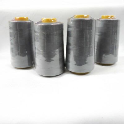 Perial Co 4 Cones of Polyester Threads for Sewing Quilting Serger 26 Colors