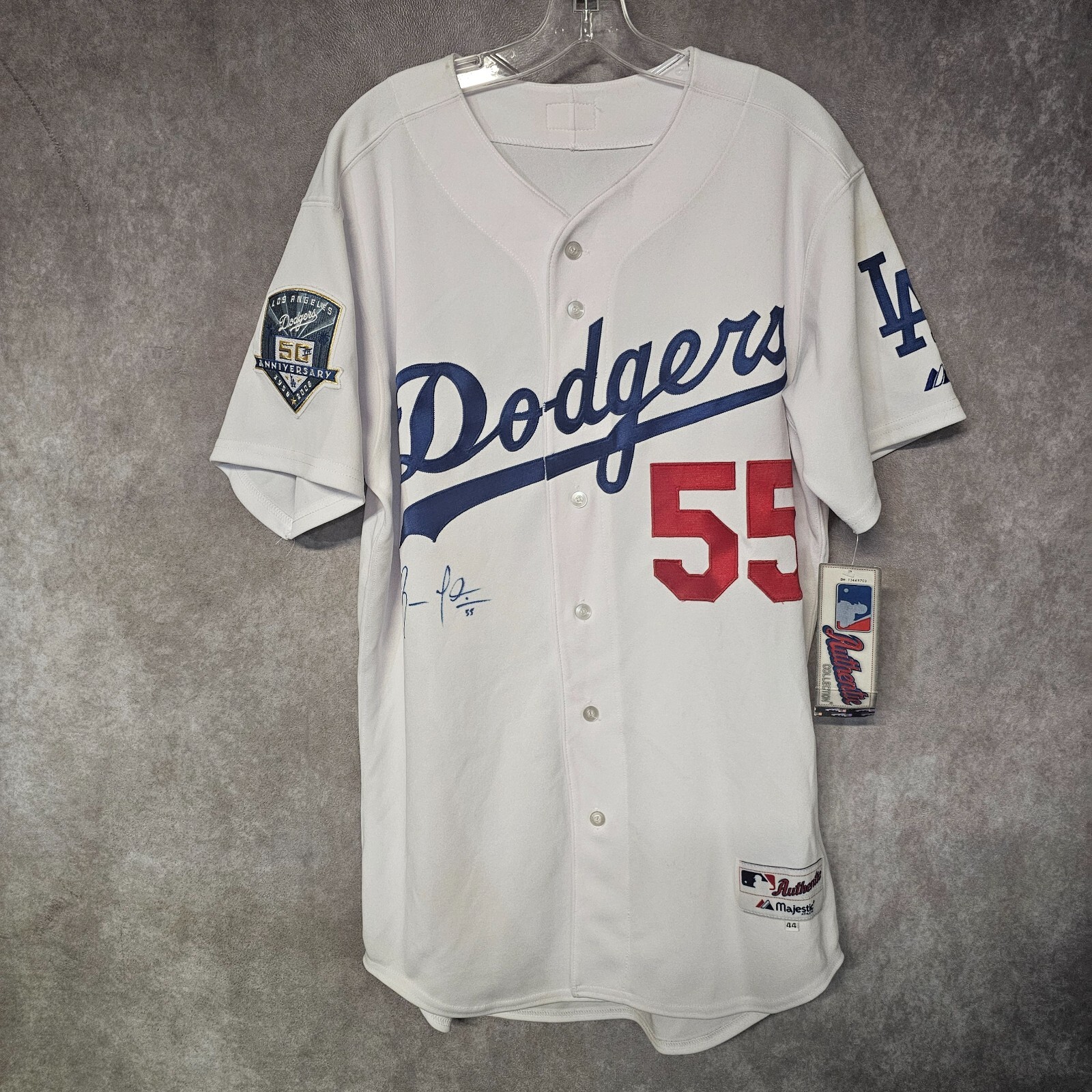 Majestic 00s ロサンゼルス ドジャース XXL 古着ゲームシャツ 古着 90