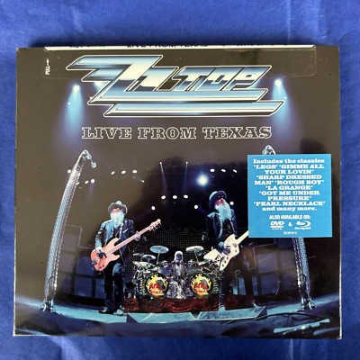 ZZ TOP 2008 ''Live From Texas'' OUT-OF-PRINT CD - BRAND NEW / SEALED U.S. Edition