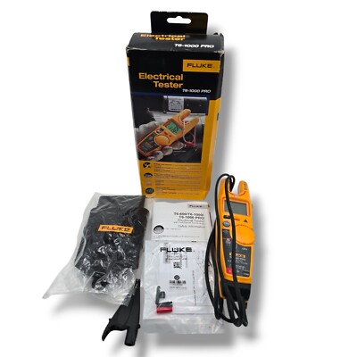 Fluke T6-1000 PRO Electrical Tester Fieldsense 1000V AC / DC True RMS & Case