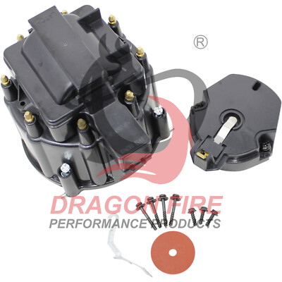 HEI Ignition Distributor Cap and Rotor Set For All V8 HEI Ignition Distributors