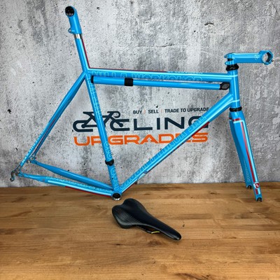 Mint! 2016 Speedvagen Road Superlight 56cm Rim Brake Steel Frameset 700c Overt