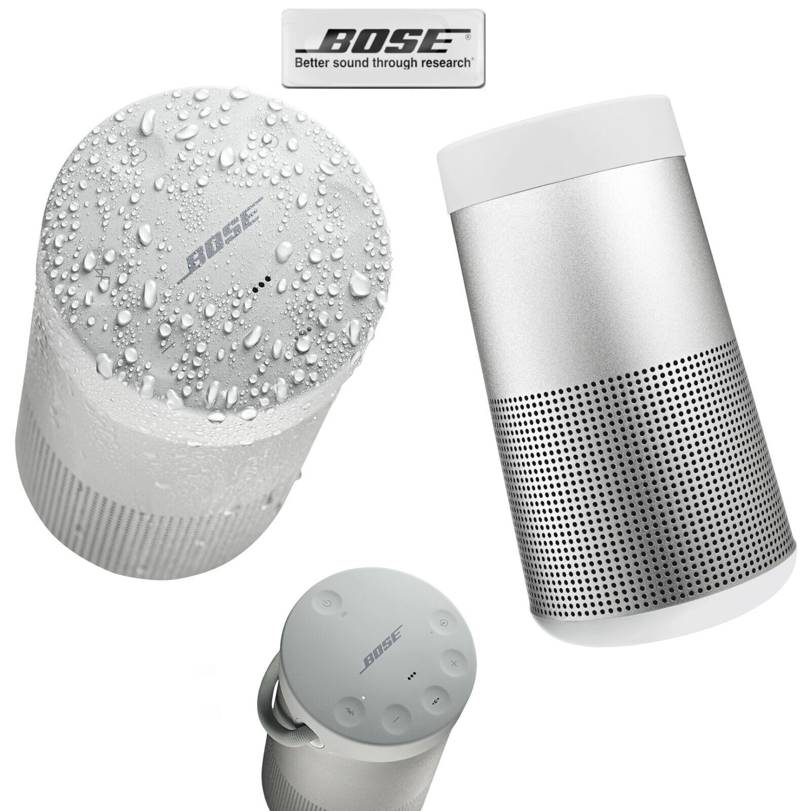 Bose Soundlink Revolve II Bluetooth Speaker - Silver Bose Soundlink Revolve II Bluetooth Speaker - Silver