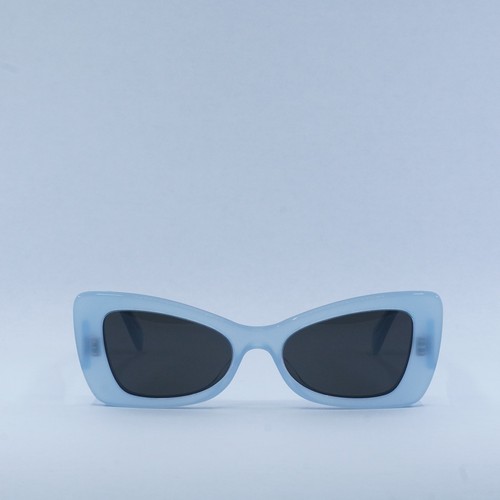 Pre-owned Celine Cl40236i 84a Opaline Light Blue/grey 54-19-140 Sunglasses Authentic In Gray