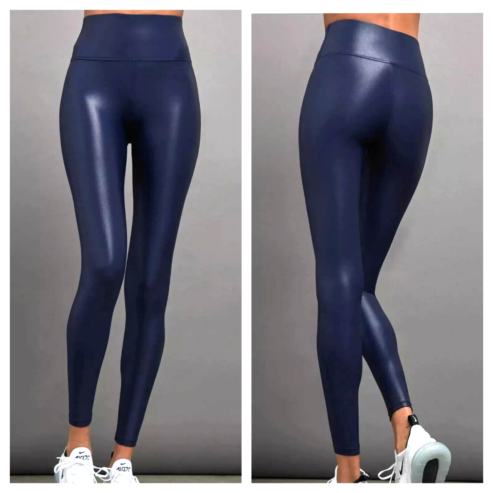 Carbon38 Full-length Takara Shine Leggings Wide Waistband Sz Carbon38 Full-length Takara Shine Leggings Wide Waistband Sz