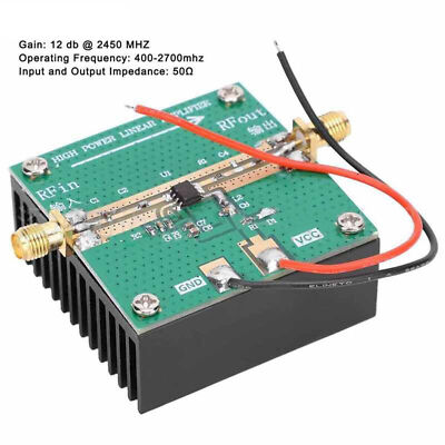 Broadband RF Power Amplifier RF2126 400-2700MHZ 2.4GHZ WIFI Bluetooth Amplifier