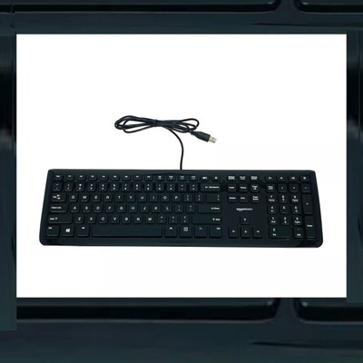 Amazon Basic Wired (USB) Keyboard (KU-0833)