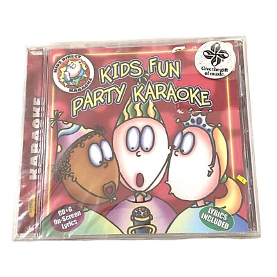 Kids Fun Party Karaoke CD Novelty Funny Humor Birthday Classroom Home