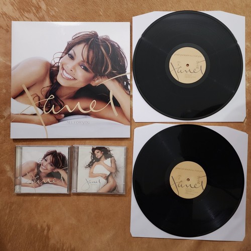 Janet Jackson - All For You 2LP 180g Vinyl Reissued(Almost