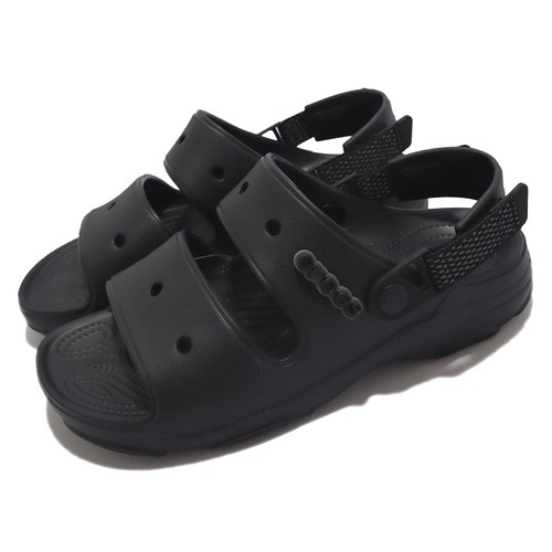 Классические универсальные сандалии Crocs, черные мужские туфли-слипоны унисекс 207711-001