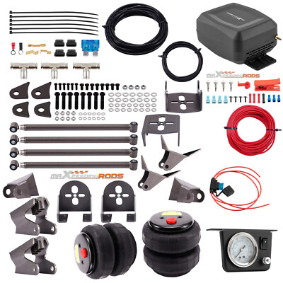4 Link Air Suspension Kit + Controller for Ford F150 F250 2.75