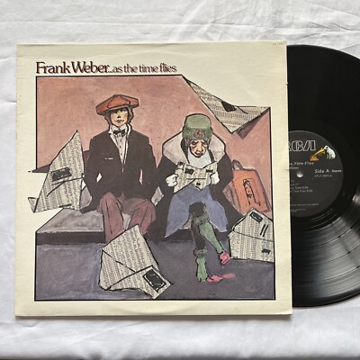 FRANK WEBER As the time flies LP Record 1978 Rock RCA AFL1-2963 GOLD STAMP PROMO