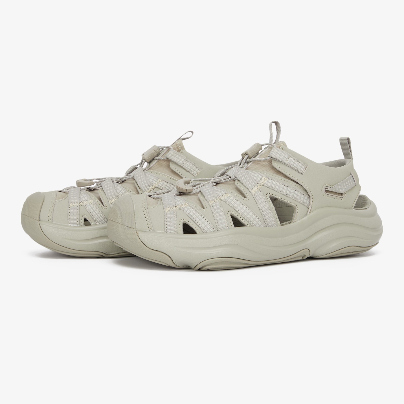 【THE NORTH FACE】FIORD SANDAL NEW THE NORTH FACE FIORD SANDAL NS98Q01K GRAYISH KHAKI US 5