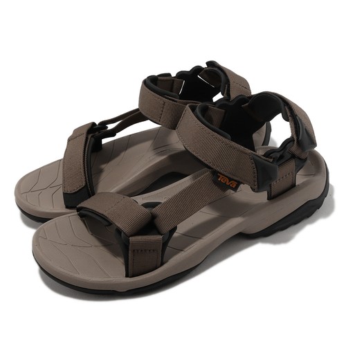

Мужские повседневные сандалии с ремешком Teva M Terra FI Lite Teak Brown Black 1001473-TEAK, Коричневый, M Terra Fi Lite