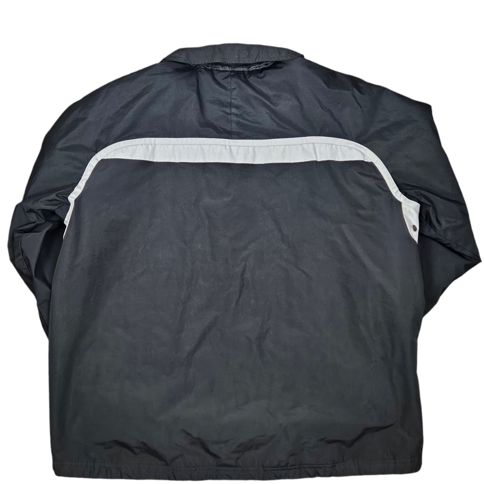 Izod PerformX Black Full Zip Fleece Lined Weatherproof Jacket Coat Size XLarge