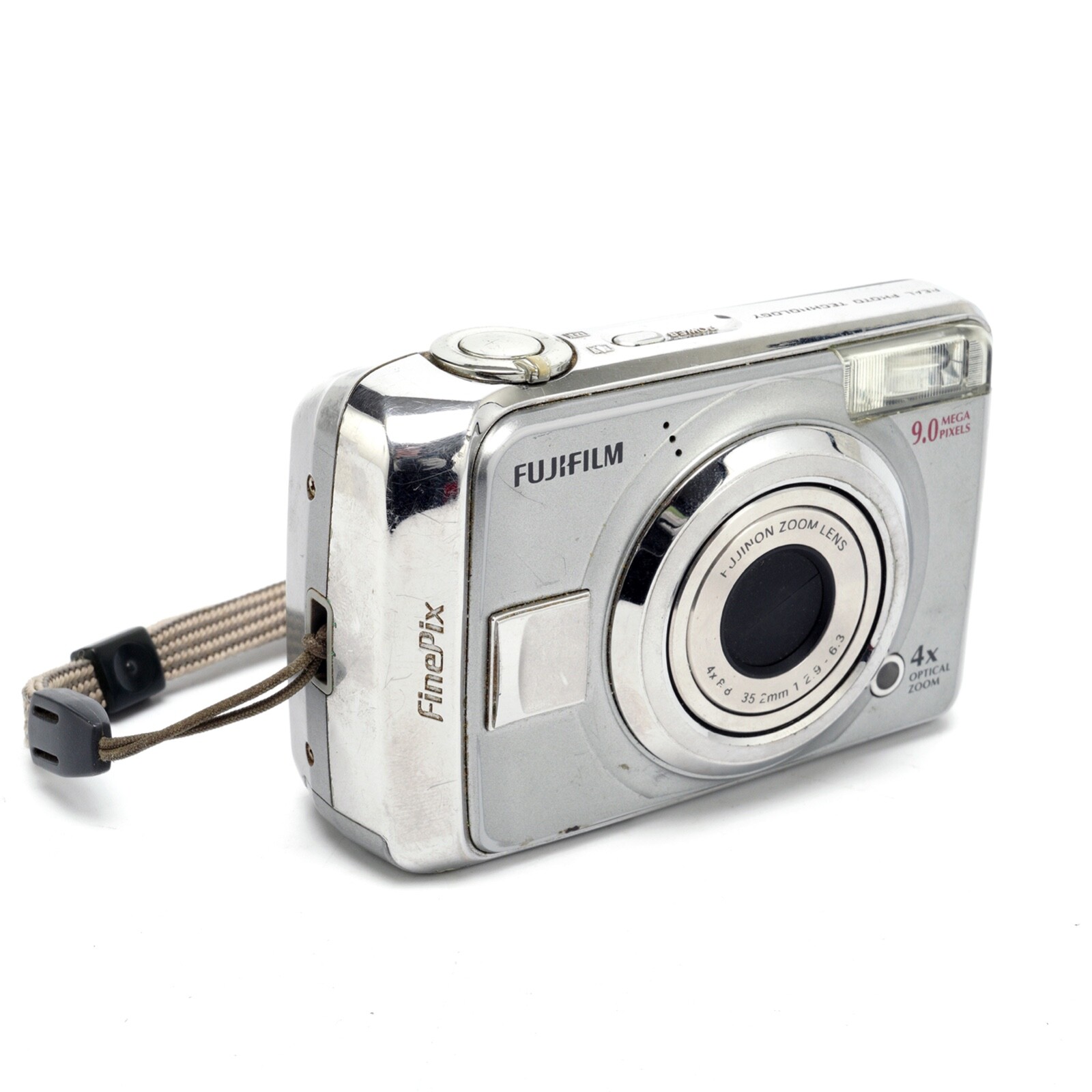 【美品】Fujifilm FinePix A900 シルバー　本体のみ Fujifilm FinePix A Series A900 9.0MP Digital Camera - Silver