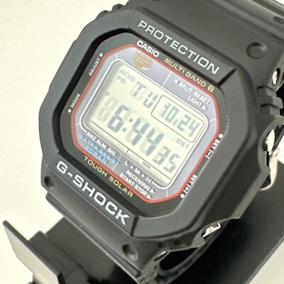 Casio G-Shock Men's Black Resin Sport 47mm Watch GWM5610U-1CF