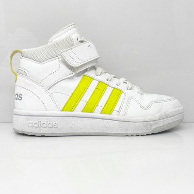 

Adidas Mens Postmove GW0459 Белые баскетбольные кроссовки Размер 5.5, Белый, Postmove