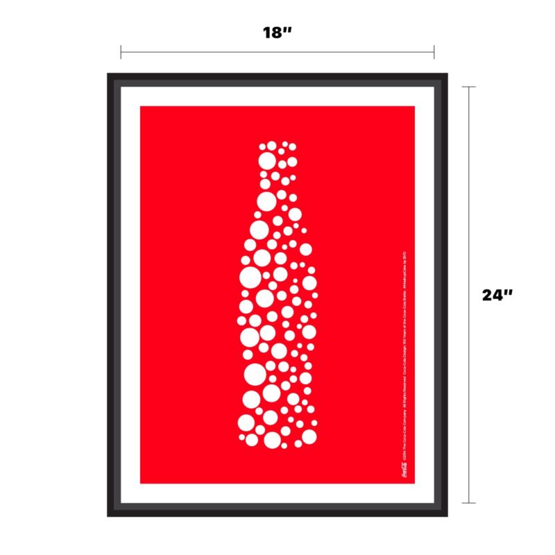 Coca-Cola 100 Years of the Coke Bottle Poster 18x24