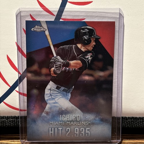 2016 Topps Chrome Factory Set Hit 2,935 #I-5 ICHIRO Marlins 2016 Topps Chrome Factory Set Hit 2,935 #I-5 ICHIRO Marlins