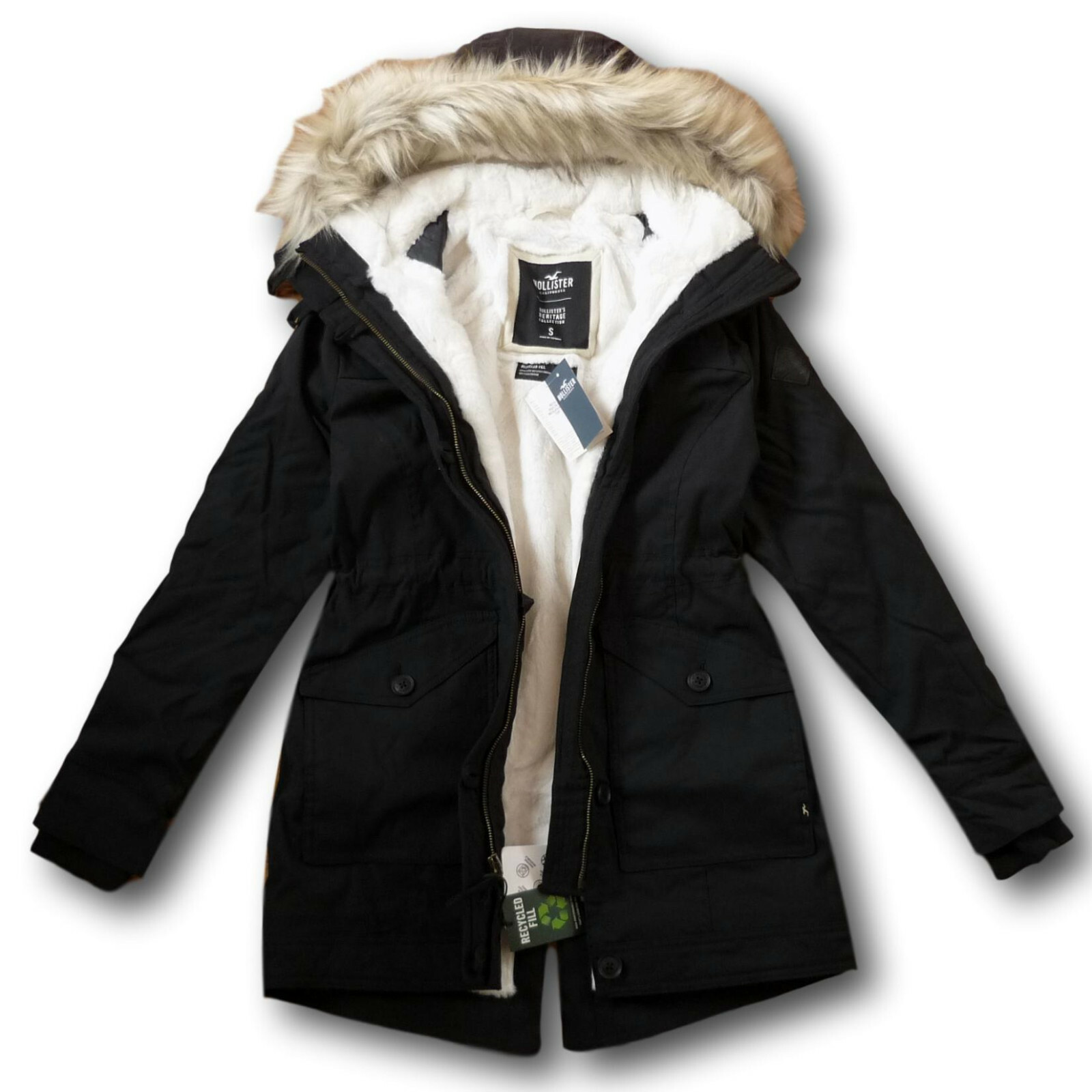cozy lined parka