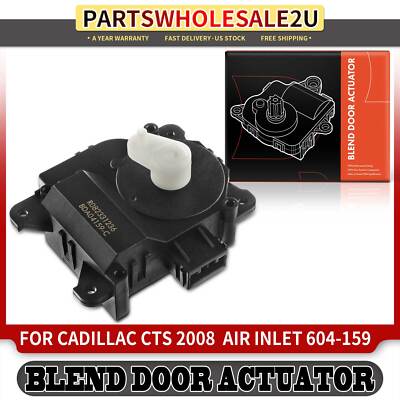 HVAC Heater A/C Blend Air Door Actuator w/ 5 Pins for Cadillac CTS V6 3.6L 2008