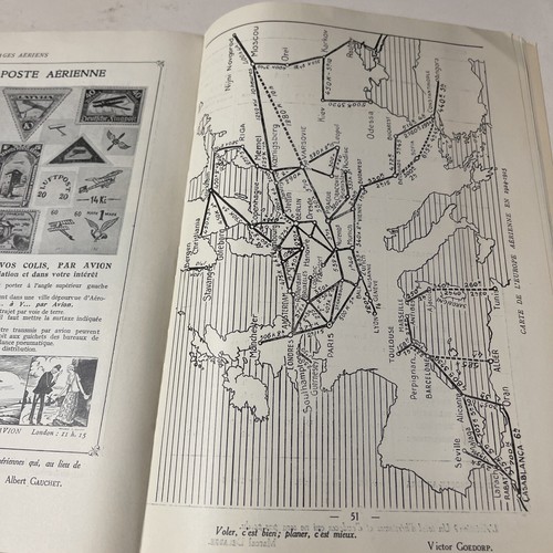 1924 Imperial Air Union AIRLINE TIMETABLE &  Aviation Guide Book In One Rare!!