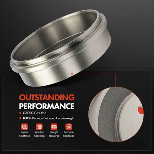 Rear Brake Drum + Ceramic Brake Shoe for Chevrolet Silverado 1500 2005-2008 GMC