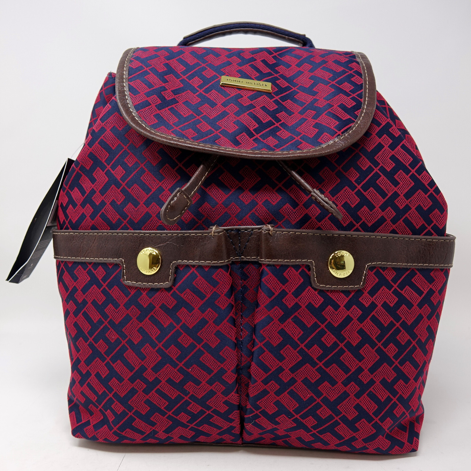 

НОВЫЙ женский рюкзак Tommy Hilfiger бордового красного синего цвета с логотипом, сумка-кошелек