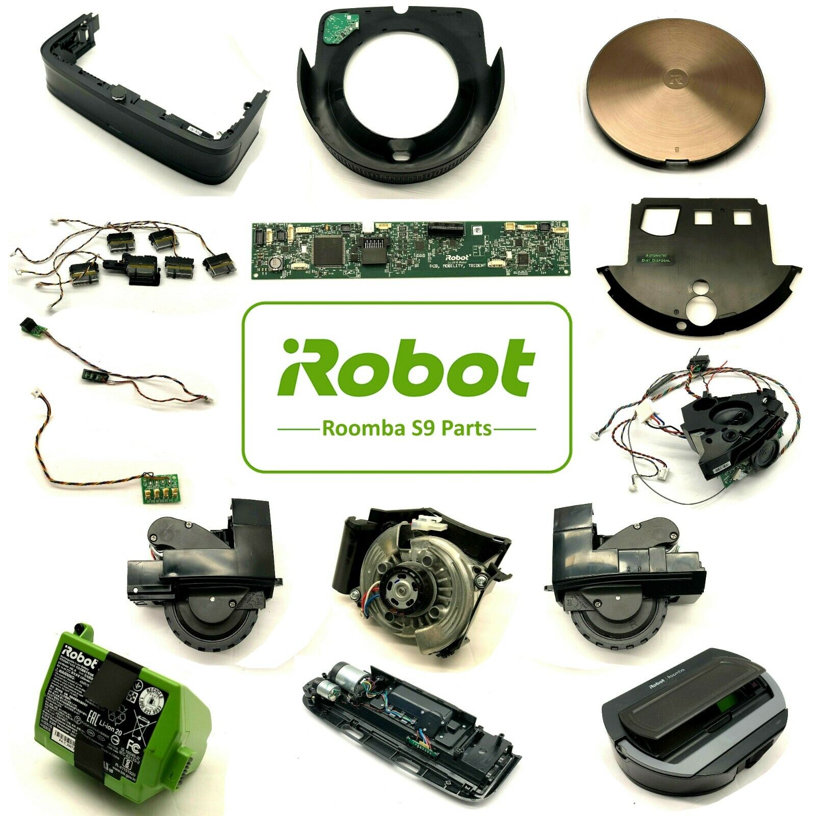 Genuine Replacement Parts for iRobot Roomba s9 & s9+ (9550