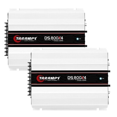 Taramps DS800x4 2 ohms Amplifier 4 Channel Car Audio 2x Ds 800x4 2 ohm