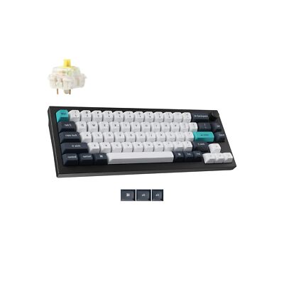 Keychron Q2 Max Wireless Custom Mechanical Gaming Keyboard, QMK/VIA Programma...