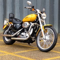  2007 HARLEY DAVIDSON XL1200C CUSTOM SPORTSTER – SANTA’S SLEIGH UPGRADE! 