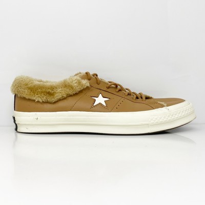

Converse унисекс One Star Ox 162603C коричневая повседневная обувь кроссовки размер M 8 W 10, Коричневый, One Star Ox
