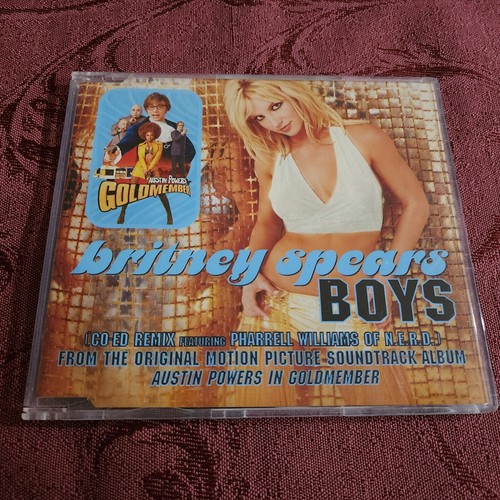 Britney Spears - Boys (CD Single 2002) 4 Track Australian Single