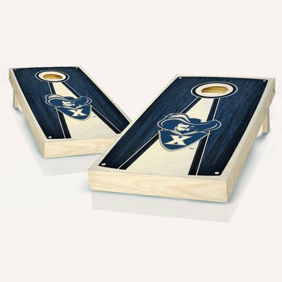 Xavier Musketeers Pyramid NCAA Cornhole Board Set